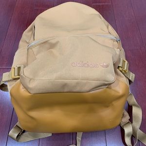Mustard Yellow Adidas Backpack